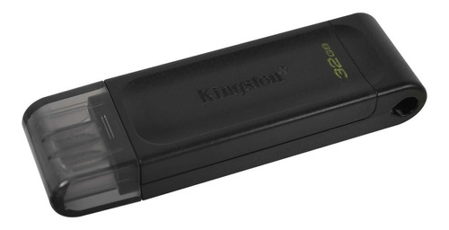 Flash Memory Pen Drive Tipo Type C Kingston 70 32gb Usb 3.2