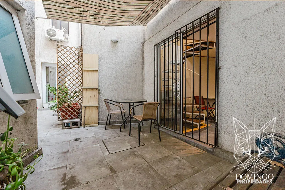 Imagen 2 de 11 de Loft Patrimonial Cerca Del Parque Forestal, Barrio Lastarria
