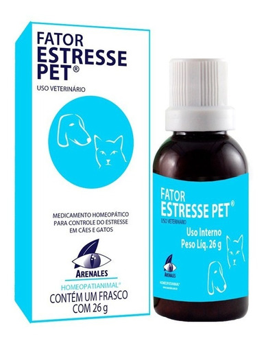 Sistema De Terapia Arenales Fator Estresse Pet 26g 