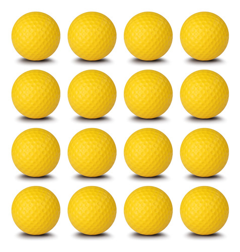 Champkey Pelota Golf Espuma Practica 16 Unidad Golde Vuelo