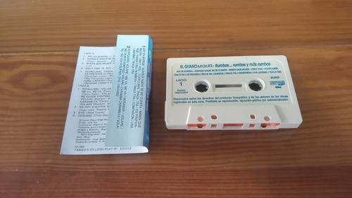 El Gitano Miguel - Rumba Rumbas Y Más Rumbas - Casette Nuevo