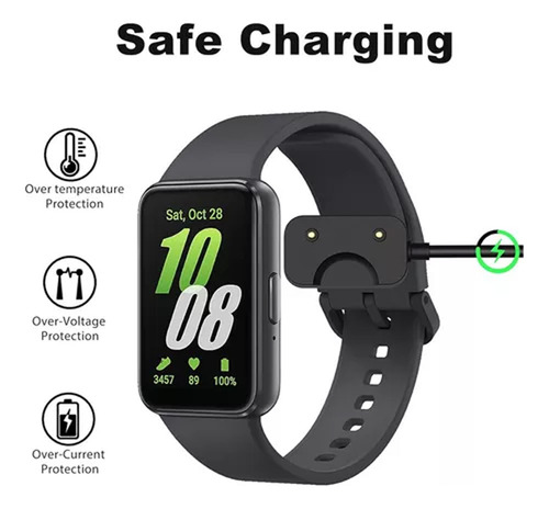 2 Pzs Cargador Adaptador Para Samsung Galaxy Fit 3 Carga Cable