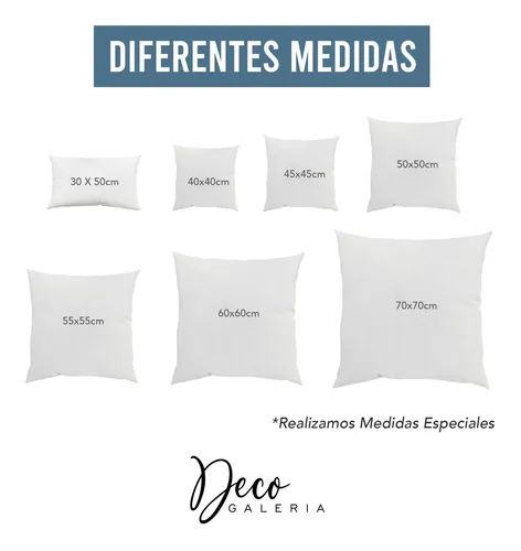 Medida cojin estandar sale