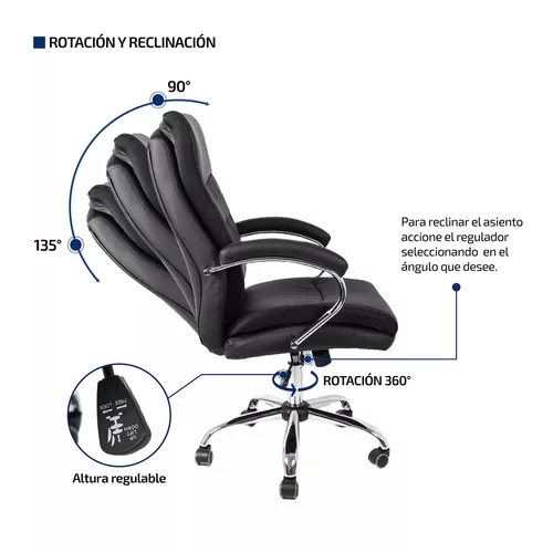 Silla Ejecutiva Sillon Oficina Ajustable Escritorio