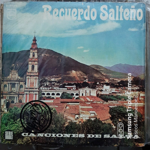 Vinilo Recuerdo Salteño Canciones De Salta Interp Varios F4