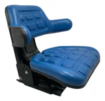 Comprar Banco De Couro Azul C\u002F Amortecedor E Apoio Braço Trator Ford