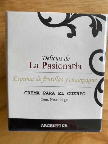 Crema Espuma Cuerpo La Pasionaria Frutillas Y Champagne