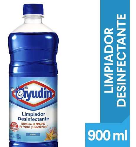 Ayudin Limpiador Desinfectante Liquido Marina X 900 Ml