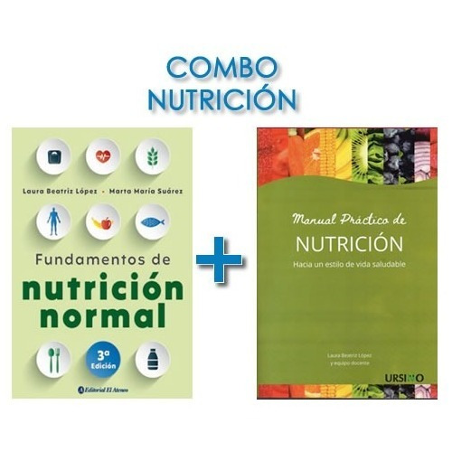 Imagen 1 de 1 de Combo Lopez Fundamentos 3° + Lopez Manual Practico Nutricion