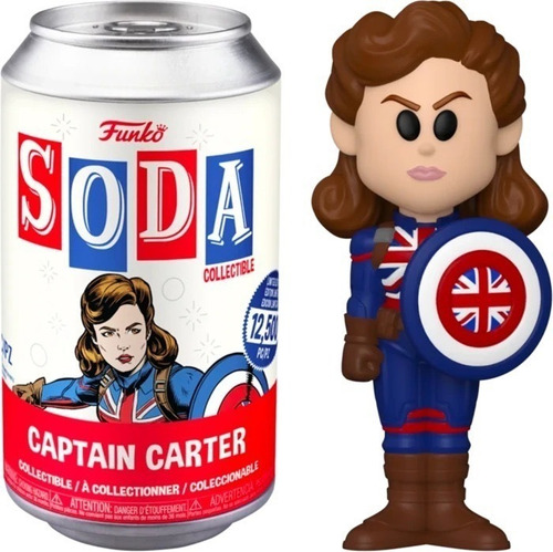 Funko Soda Marvel: What If Capitana Carter Exclusivo