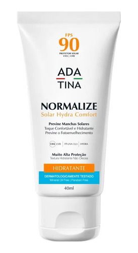 Protetor Solar Proteção Manchas Normalize Hydra 90 Ada Tina