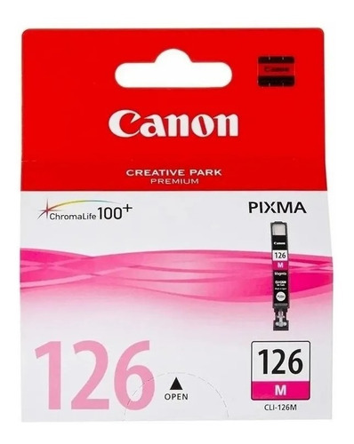 Cartucho De Tinta Canon Cli-126 Magenta 9 Ml 4563b001ab /v