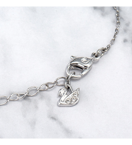 Collar De Cristal De Moda Blanco Swarovski Infinity Series