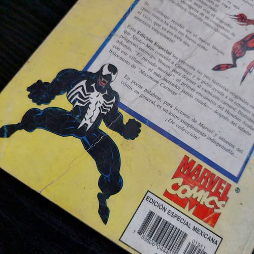 Spider-man Carnage Genesis Salvaje Marvel Comics Venom (Usado)