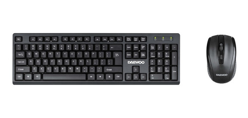 Imagen 2 de 2 de Kit Multimedia Teclado Y Mouse Inalambrico Pc Notebook Smart