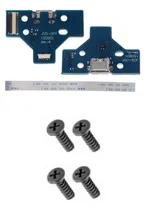 Comprar Centro De Carga Usb + Flex + 4 Tornillos Para Control Ps4