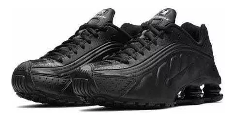 Nike Shox R4 Triple Black 9.5 Usa Original 27.5 Cm
