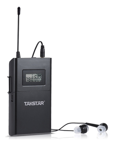 Receptor Uhf Del Sistema De Audio Inalámbrico Takstar Wpm-20