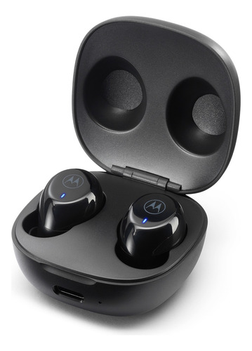 Audífono Moto Buds 105 Tw Bluetooth 26h Ipx5 Negro Motorola