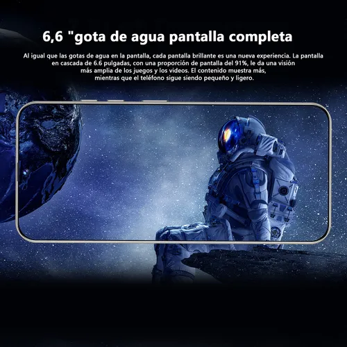 Android Celulares F6 Pro 6.6 Pulgadas Barato Ram1gb Y Rom16g