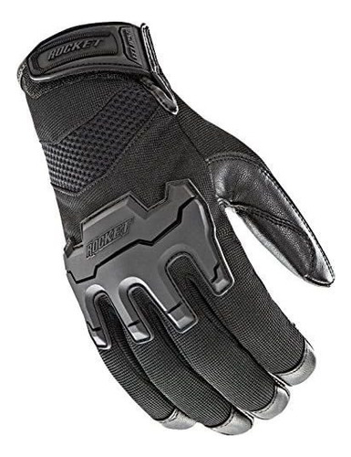 Guantes Eclipse Joe Rocket De Los Hombres (negro, Med