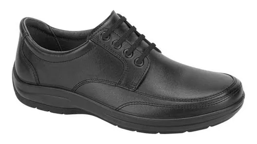 Zapato Escolar Elefante niña de piel negro Talla (14.0 -17.0)