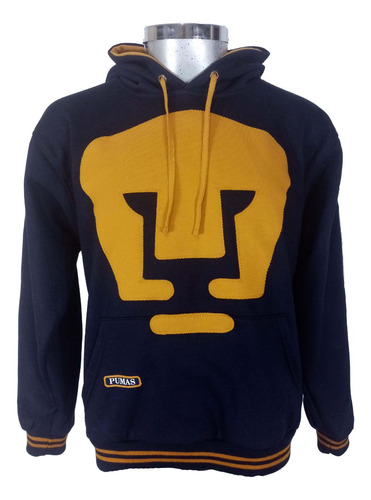 Sudadera Pumas Unam Cerrada Afelpado Original M