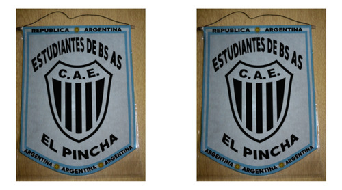 Banderin Grande 40cm Estudiantes Bs As Caseros