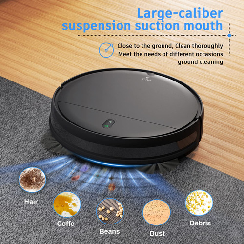 Robot Aspirador Y Trapeador Wifi 2 En 1 Mmg