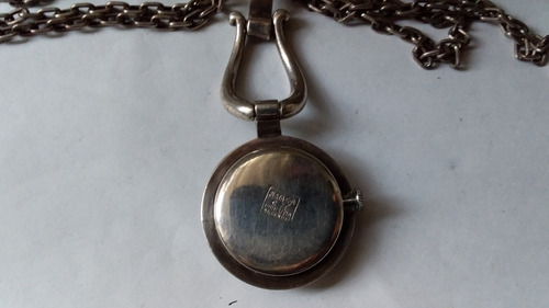 Cadena De Plata Y Reloj A Cuerda Cod16115 Mervos 0pilarsur (Usado)