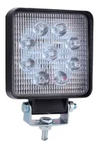 Comprar Faro Luz Led 9 Auxiliar Cuadrado 27w Camión Tractor Agricola