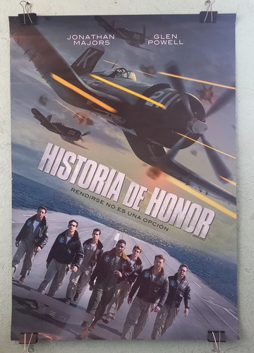 Poster Original De Cine Historia De Honor