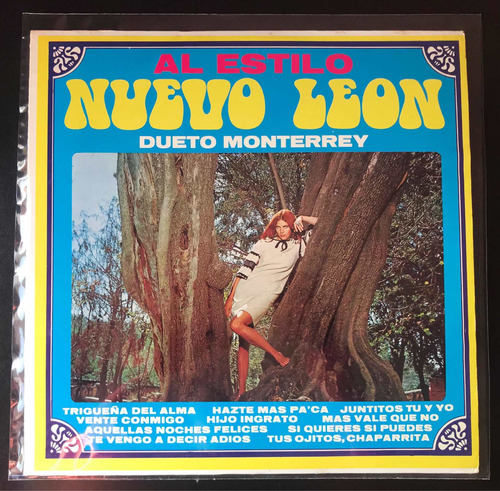 Vinilo Dueto Monterrey Al Estilo Nuevo Leon Che Discos