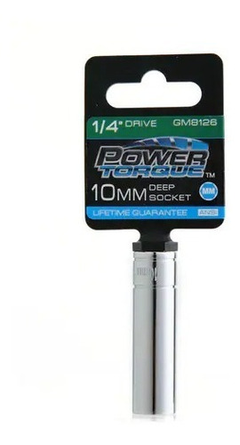 Dado Metrico Profundo De 6 Puntos 10mm Power Torque