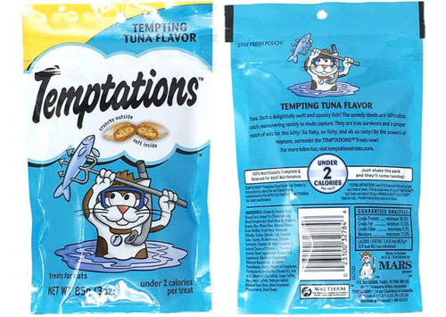 Temptations - Paquete Variado De 4 Bolsas, 3 Oz Cada Una