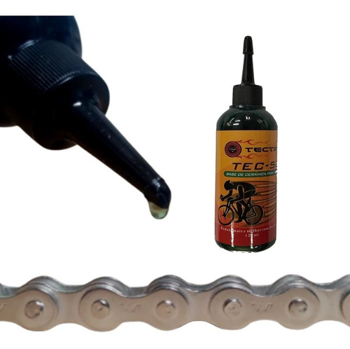 Imagem 3 de 3 de Óleo Lubrificante Tectire Tec-50 Tipo Squirt - 120ml