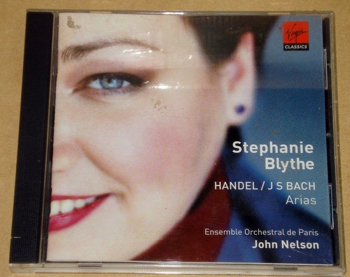 Stephanie Blythe Handel / Bach Arias John Nelson Cd Usa 