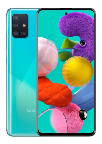 Imagen 4 de 4 de Samsung Galaxy A51 Dual SIM 128 GB prism crush blue 4 GB RAM