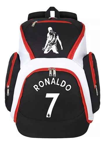 Ss Hj Cristiano Ronaldo Mochila Mochila De Equipo De Fútbol