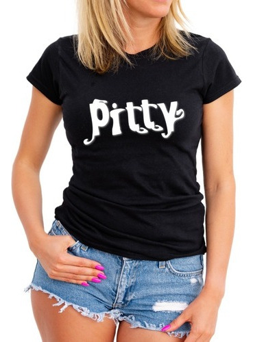 Baby Look Camiseta Pitty Cantora 100% Algodão