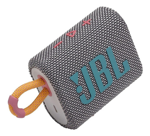 Imagen 4 de 9 de Parlante Jbl Go 3 Jblgo3gryam Grey