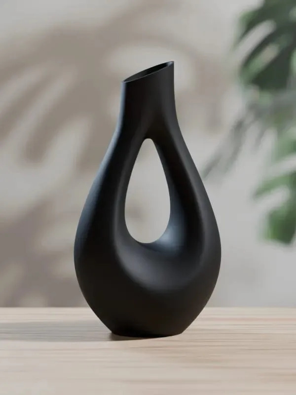 Vaso Decorativo Preto