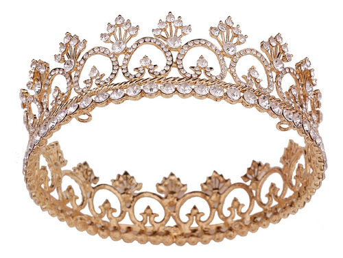 Corona De Rey Diadema Tiara Corona De Banquete