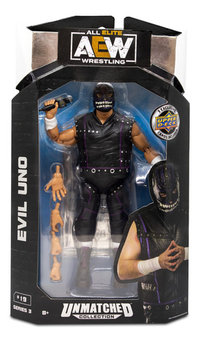 Ringside Evil Uno - Aew Unmatched Series 3 Jazwares Toy Wres