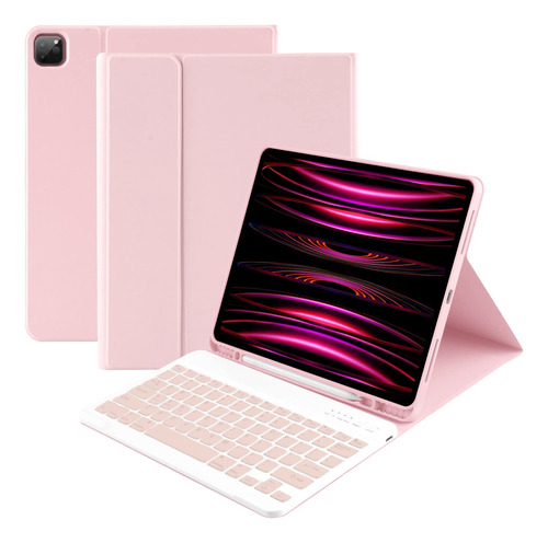 Bamcoo Funda Para iPad Pro De 12.9 Pulgadas 2022 Con Teclado