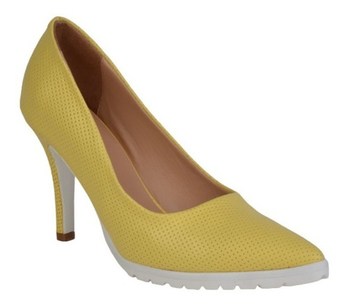 Imagen 3 de 10 de Zapatos Stilettos De Mujer De Cuero Taco Alto Cara - Ferraro
