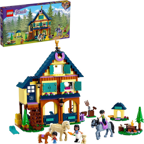 Lego Friends Forest Horback Riding Center 41683 Kit De Const
