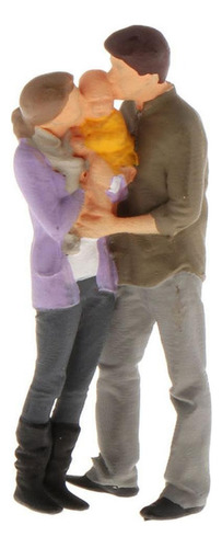Bien 1/64 De Acción En Miniatura Modelo Happy Family Doll