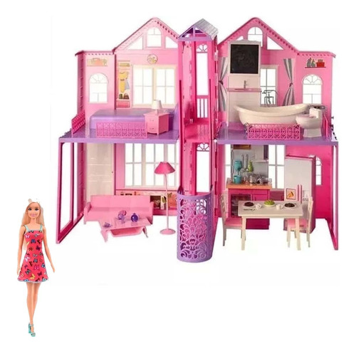 Barbie Muñeca Original Mattel Mas Casita Palermo Z Norte