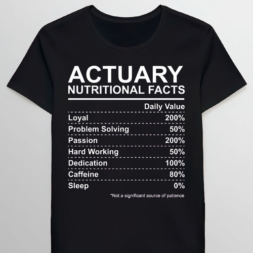 Remera Actuary Nutritional Facts 78439341